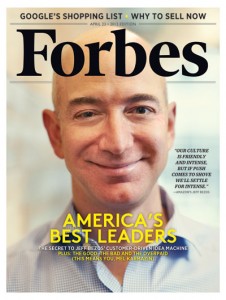 Forbes Cover with Jeff Bezos