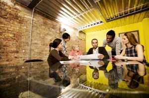 Business Team at Conference Table