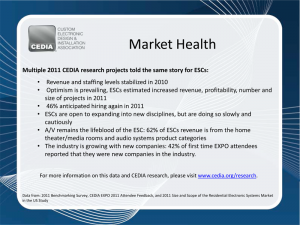 CEDIA Market Research Summary
