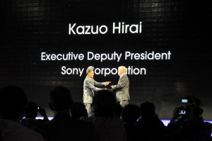 Sony's Stringer and Hirai at CES 2012