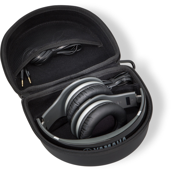 Photo showing PRO500 headphones folded in case