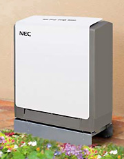 Photo of NEC's residential storage unit.