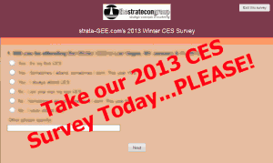 Graphic image of strata-GEE.com's CES Survey