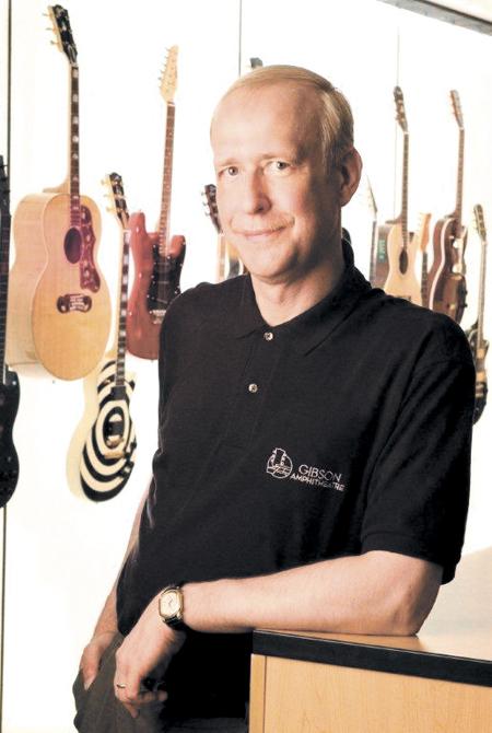 Photo of Gibson CEO Henry Juszkiewicz