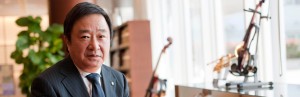 Photo of Mitsuru Umemura, President & Representative Director of Yamaha Corporation