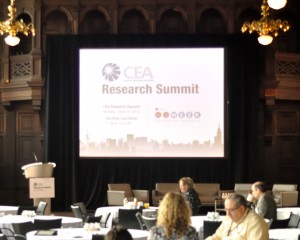 Photo of Research Summit start