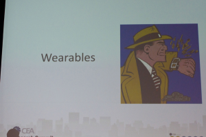 Graphic for wearables section