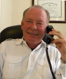 Photo of Richard Glikes in office