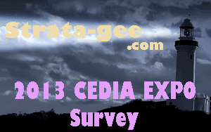 Graphic of 2013 CEDIA EXPO Survey