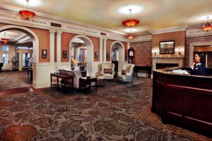 Photo of lobby of Seaview