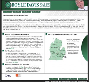 BoyleDavisSalesWebsite