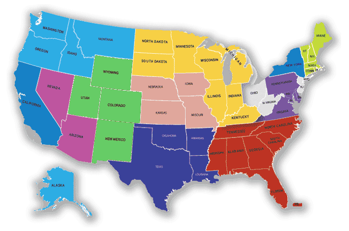 Image of Catalyst AV Member Map