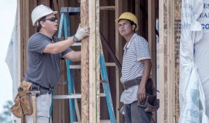 Photo of construction workers