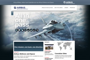 Airbus Defence and Space website