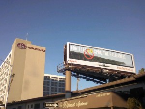 Photo of billboard in Las Vegas