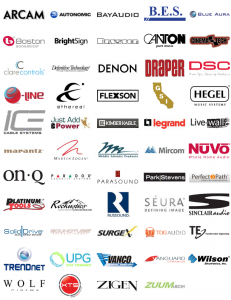 List of brands displaying at The Big Show