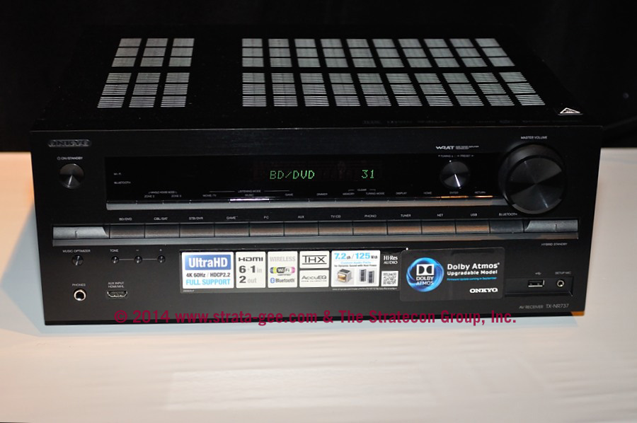 Photo of Onkyo Atmos upgradable AV receiver