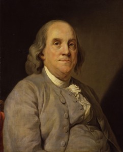 Photo of Benjamin Franklin