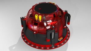 Engineering drawing of new AIM Series 2 speakers