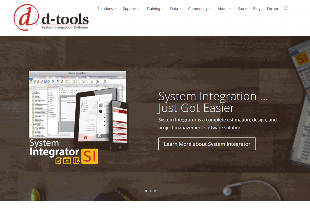D-Tools Website