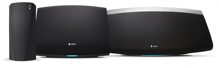 Photo of HEOS product line