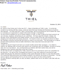 Thiel Rep Termination notice