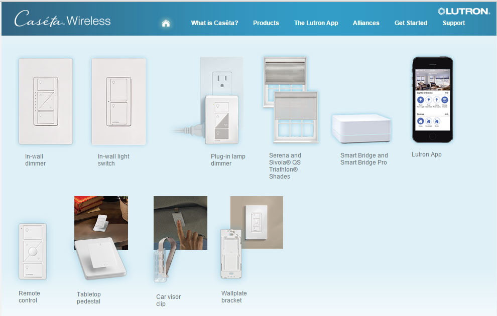 Lutron's Caseta Line