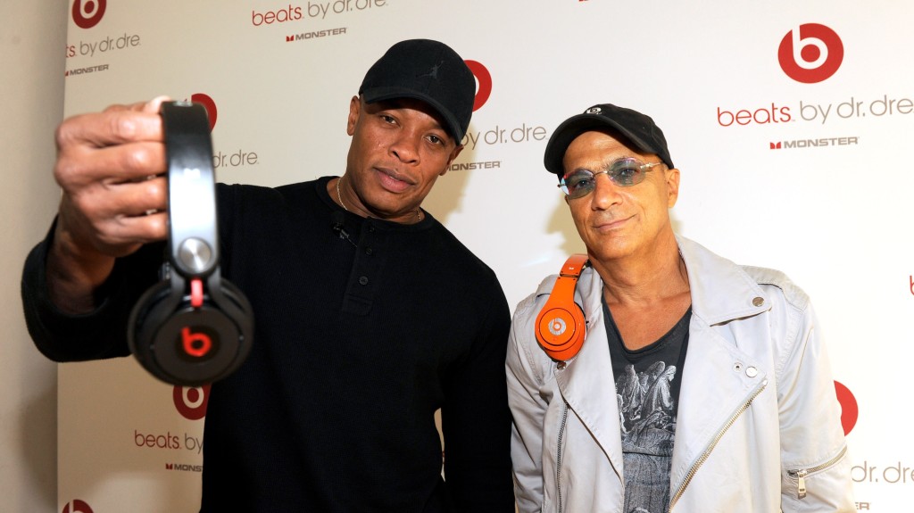 Photo of Beats founders Dr. Dre and Jimmy Iovine