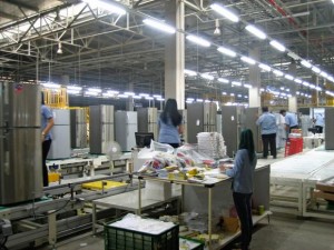Photo of Sharp factory