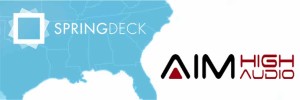 SpringDeck Aim High Audio graphic