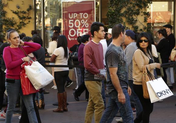 Photo of a consumer shopping center
