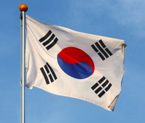 Photo of South Korean flag