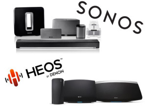 Photos of Sonos & HEOS products