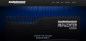 AudioControl website Car section