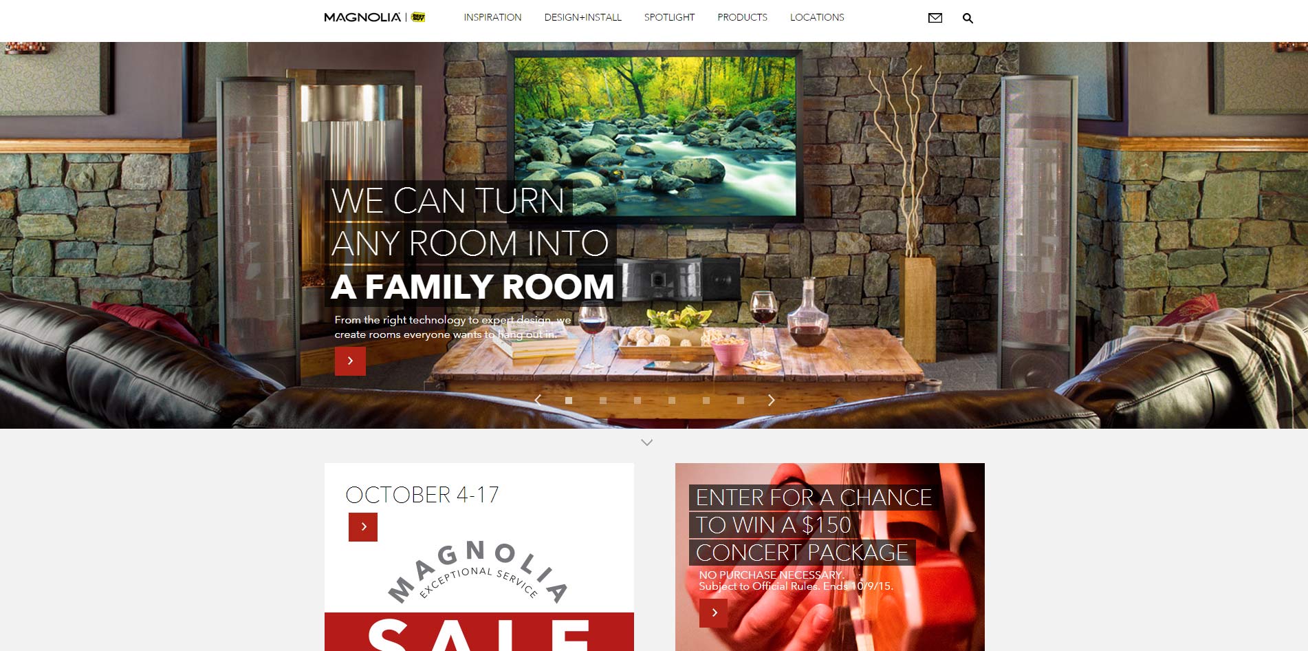 Photo of Magnolia Home Page