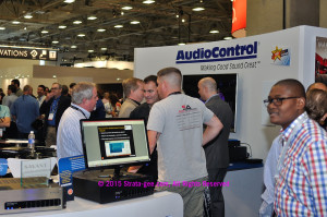 AudioControl booth at 2015 Expo