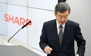 Sharp President Takahashi