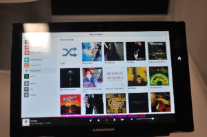 Sonos app on Crestron panel