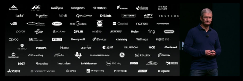 companies supporting HomeKit