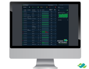 Live monitoring screen