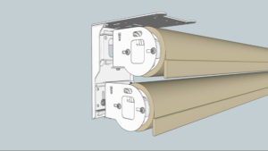Drawing of Millson RSMS dual roller installation