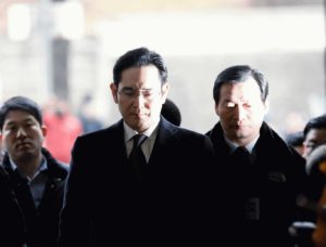 Arrest of Samsungs Jay Lee