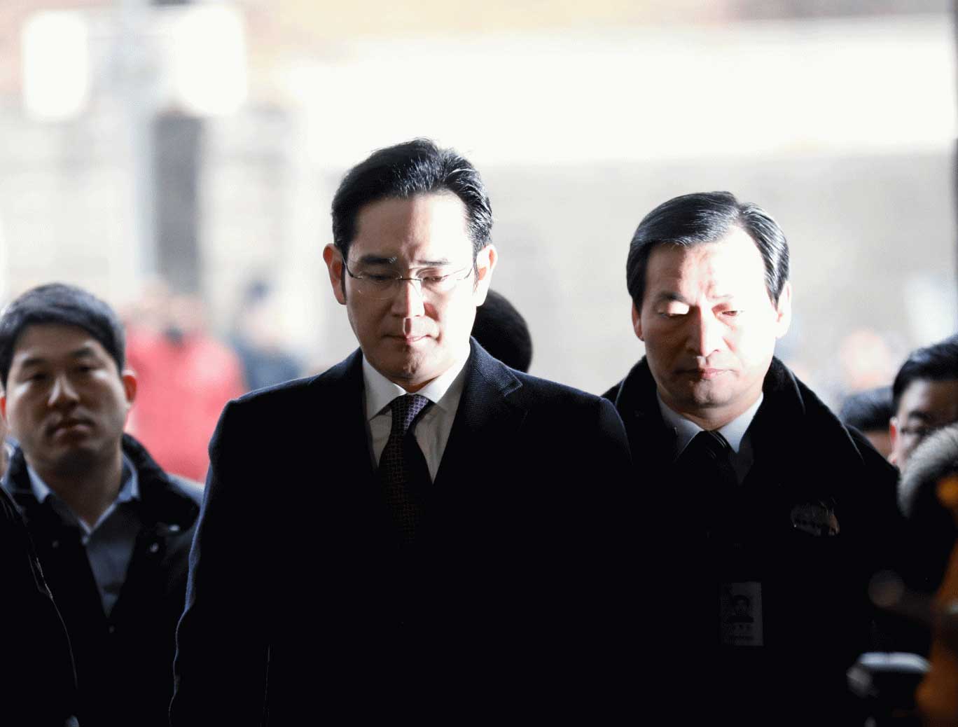 Arrest of Samsungs Jay Lee