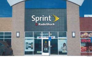 A Sprint Radio Shack store