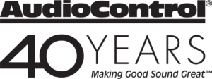 AudioControl 40-year logo