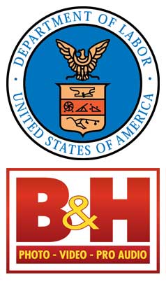 DOL and B&H Photo logos