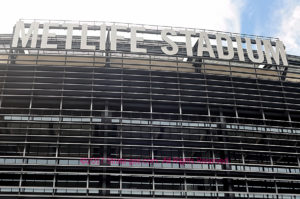 Photo of exterior of MetLife Stadium