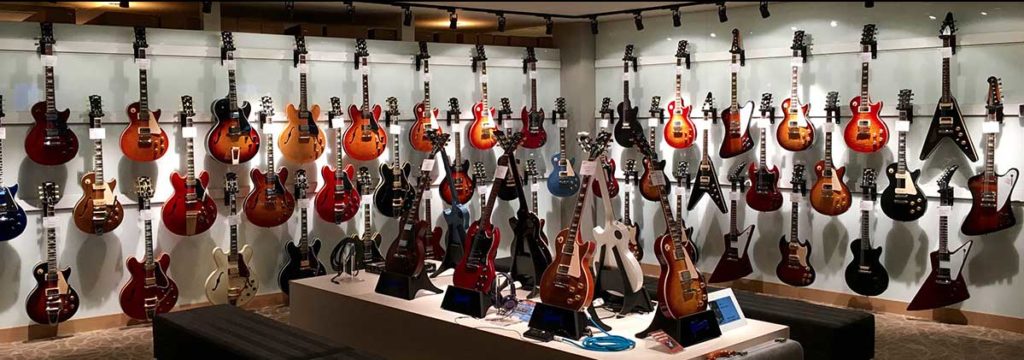 Photo of Gibson's Tokyo Showroom