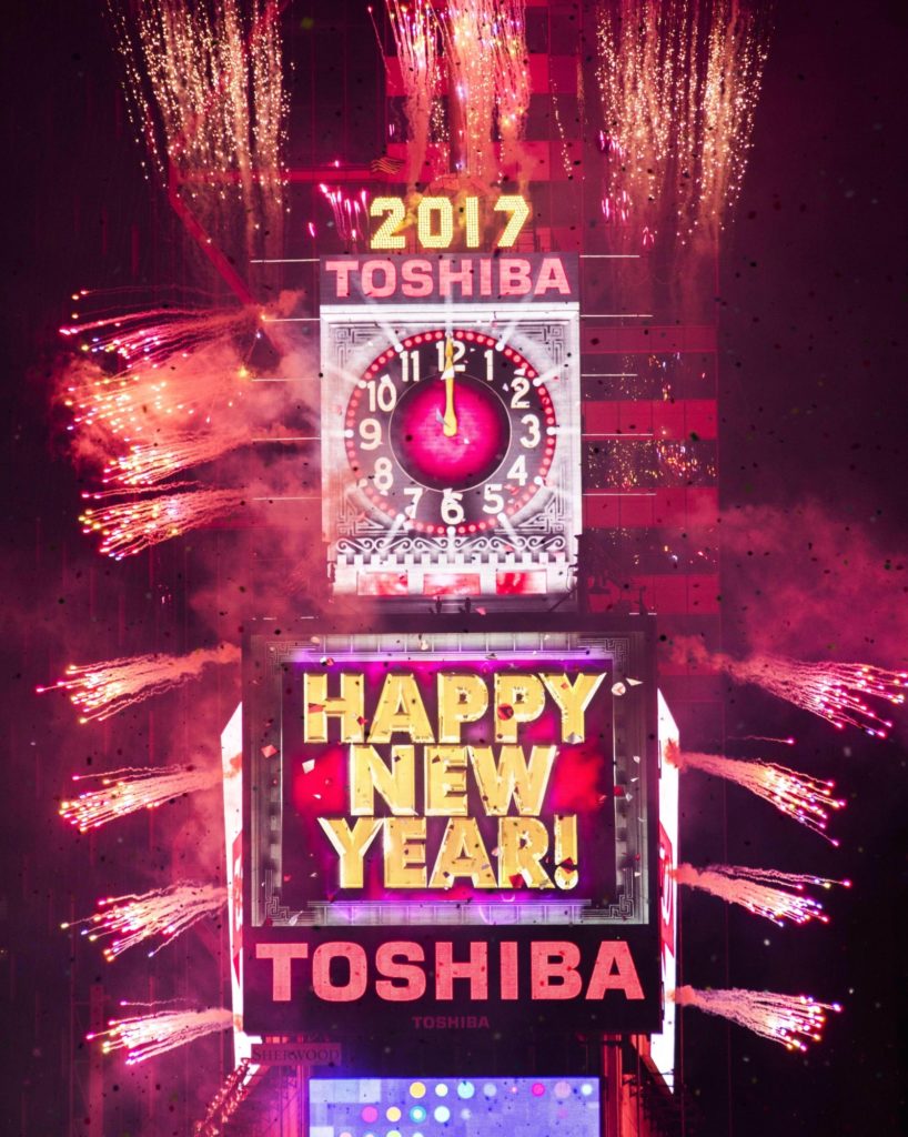 Toshiba's Times Square display