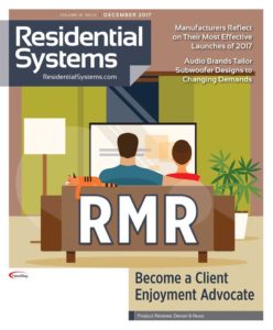 Cover of Residential Systems December issue